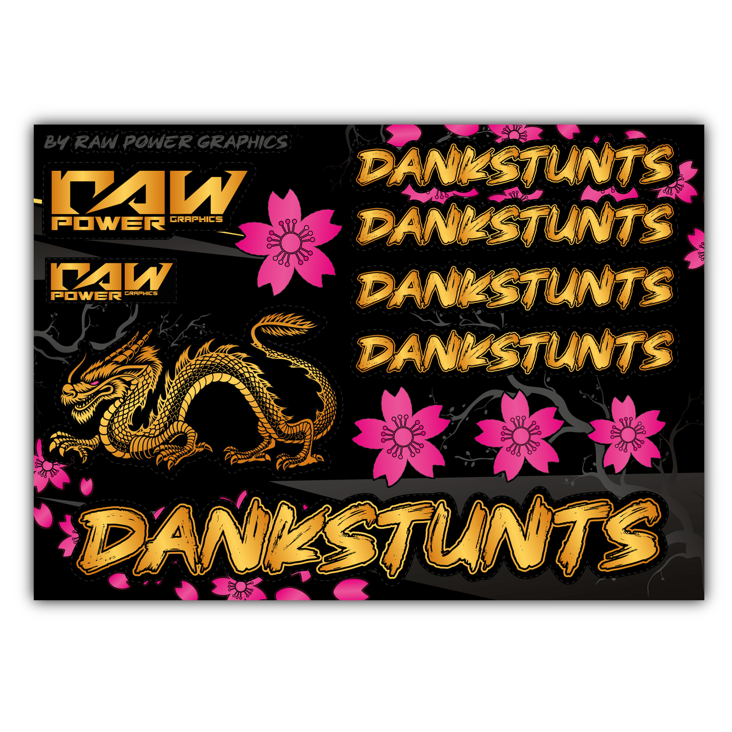 Dankstunts Sticker Pack