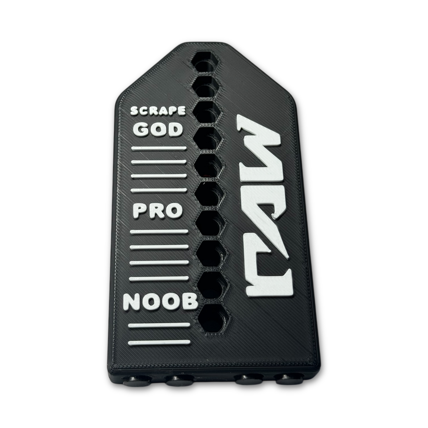 "BIG BOY" - TAIL SCRAPER (Black/White)