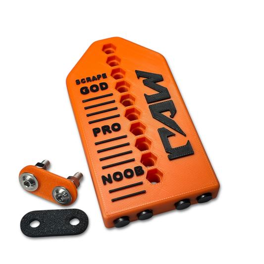 "BIG BOY" - TAIL SCRAPER (Orange/Black)