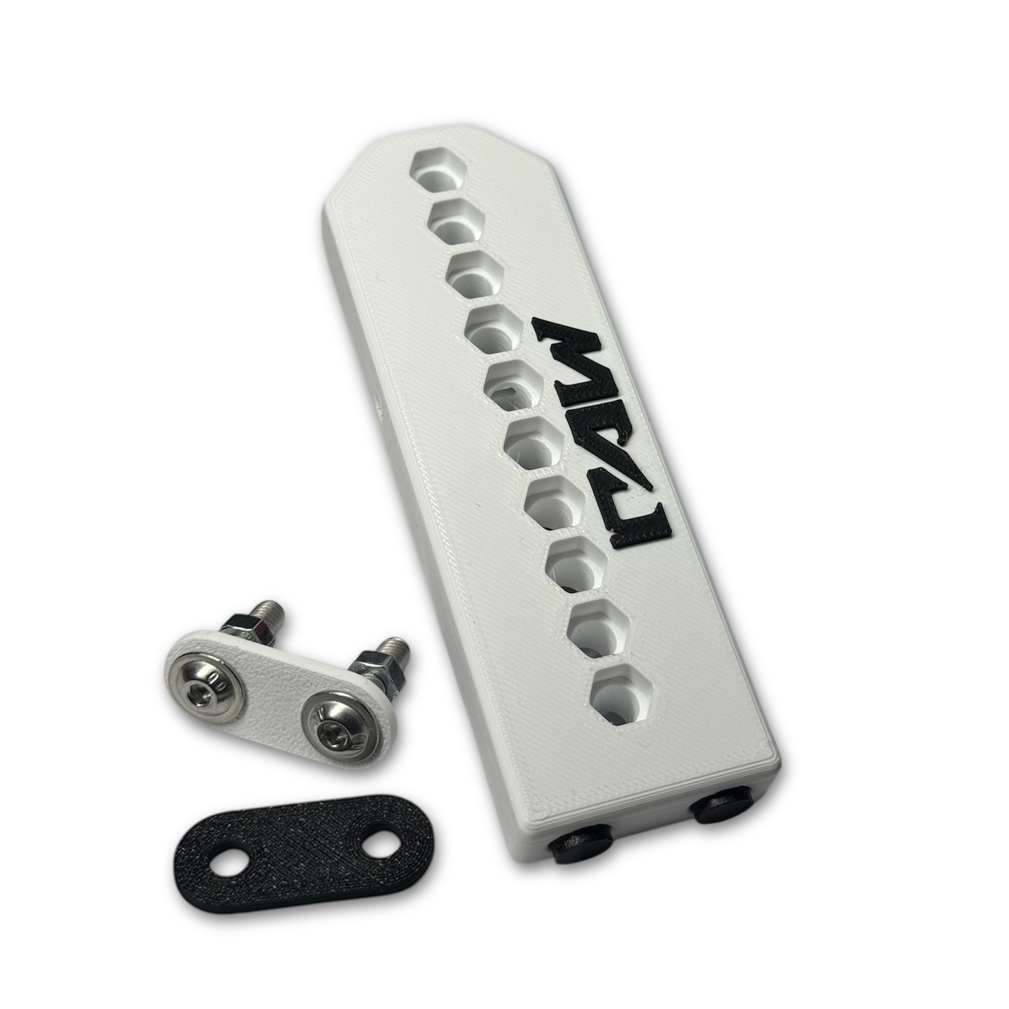 "STREAK" - TAIL SCRAPER (White/Black)