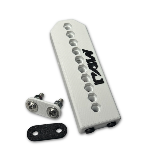 "STREAK" - TAIL SCRAPER (White/Black)