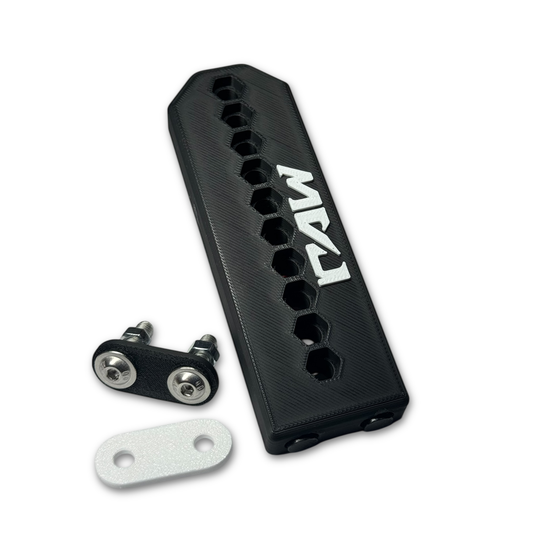"STREAK" - TAIL SCRAPER (Black/White)
