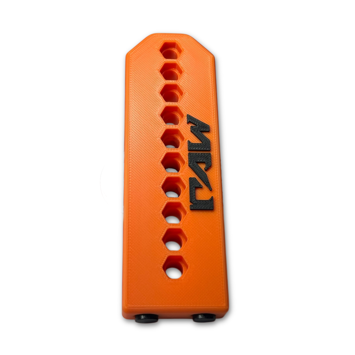 "STREAK" - TAIL SCRAPER (Orange/Black)