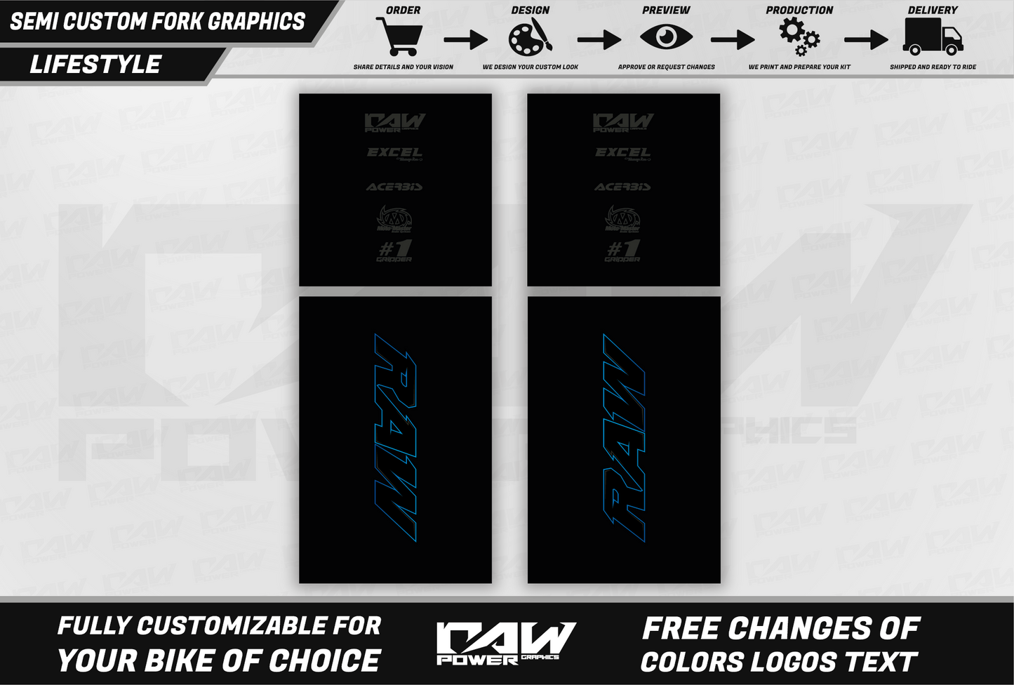 LIFESTYLE  - Fork graphics kit