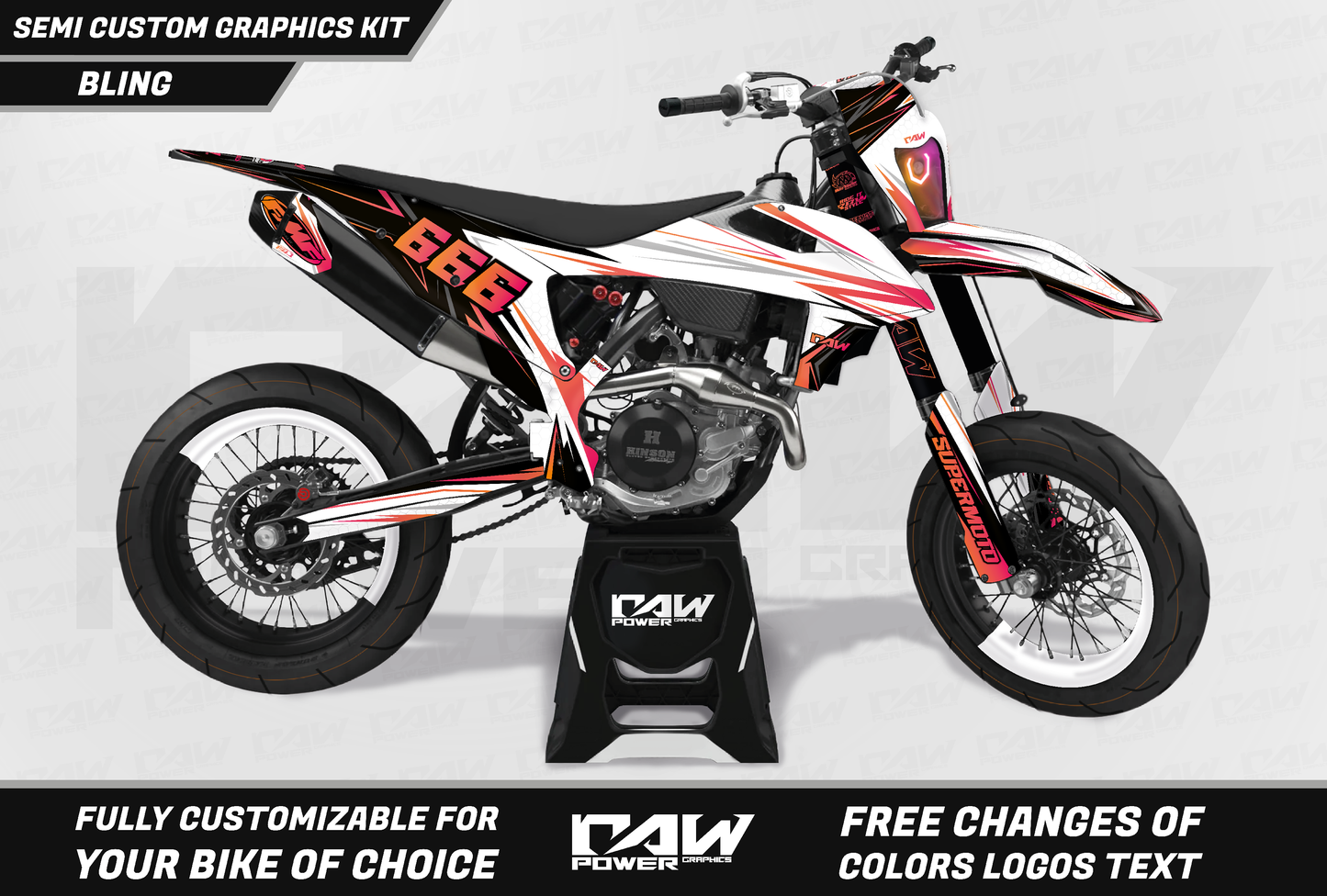 BLING - Semi-custom graphics kit