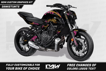 DANKSTUNTS - Semi-custom graphics kit