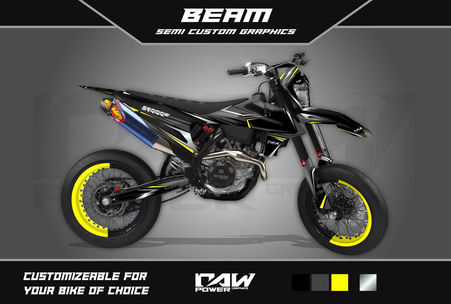 BEAM - Semi-custom graphics kit