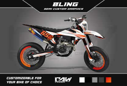 BLING - Semi-custom graphics kit