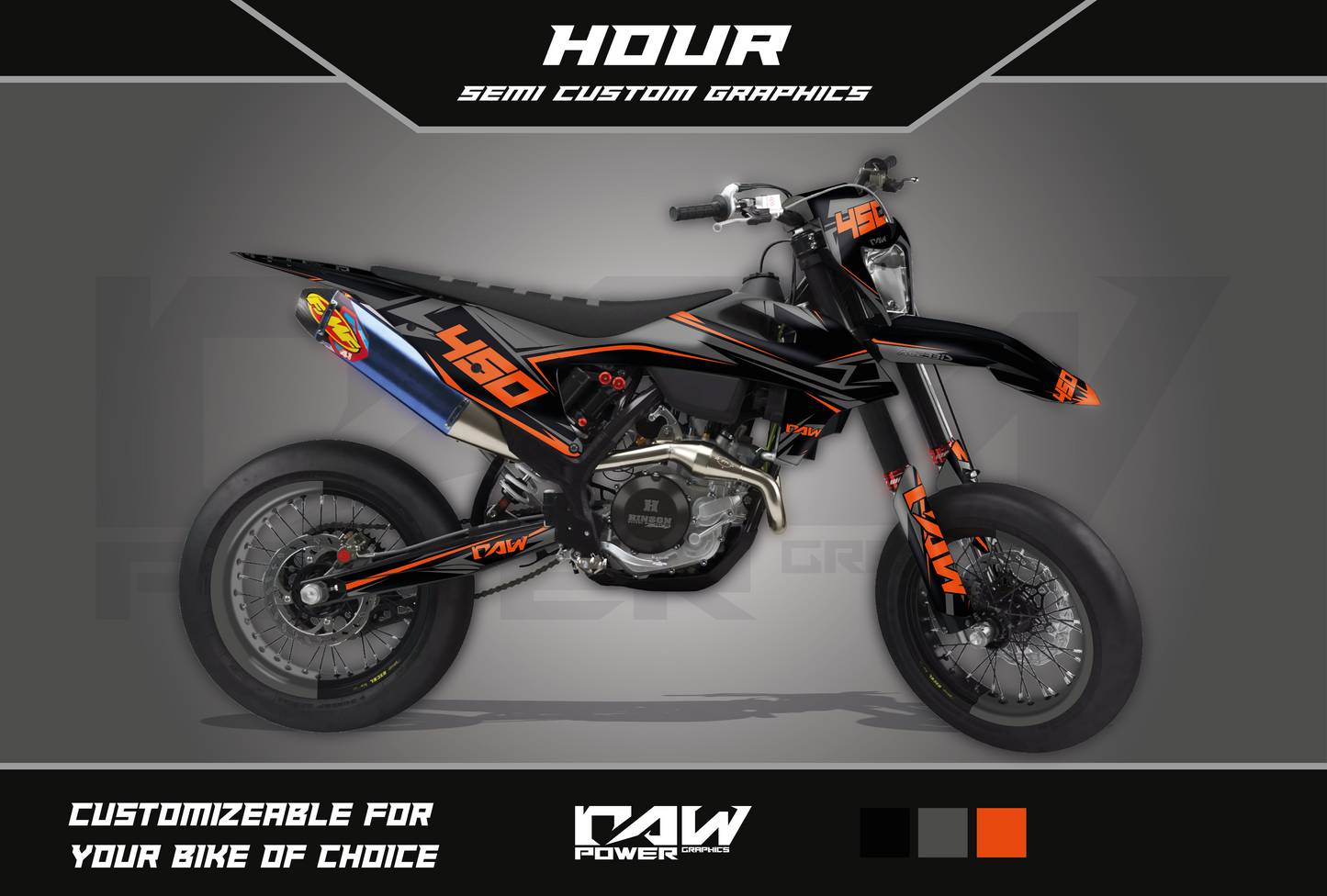 HOUR - Semi-custom graphics kit