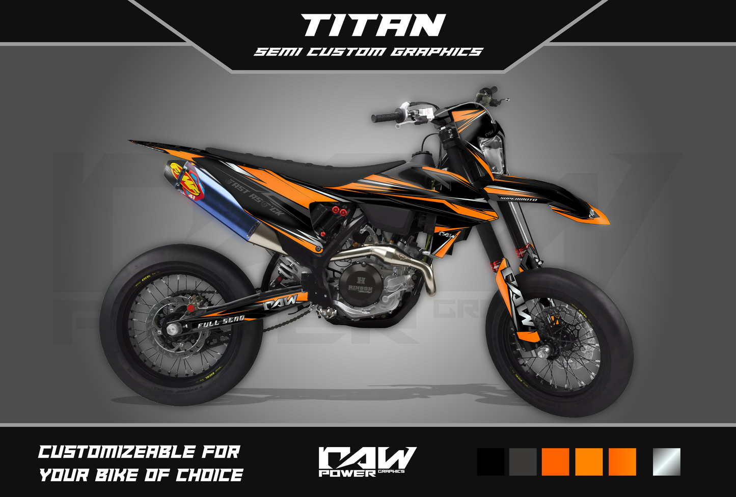 TITAN - Semi-custom graphics kit