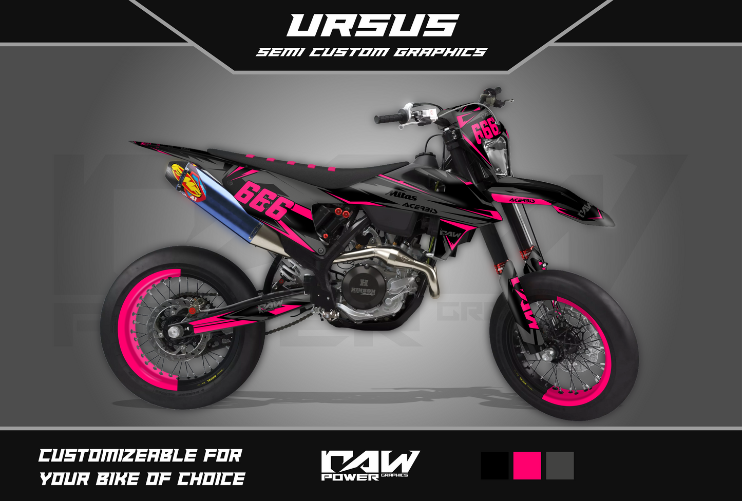 URSUS - Semi-custom graphics kit