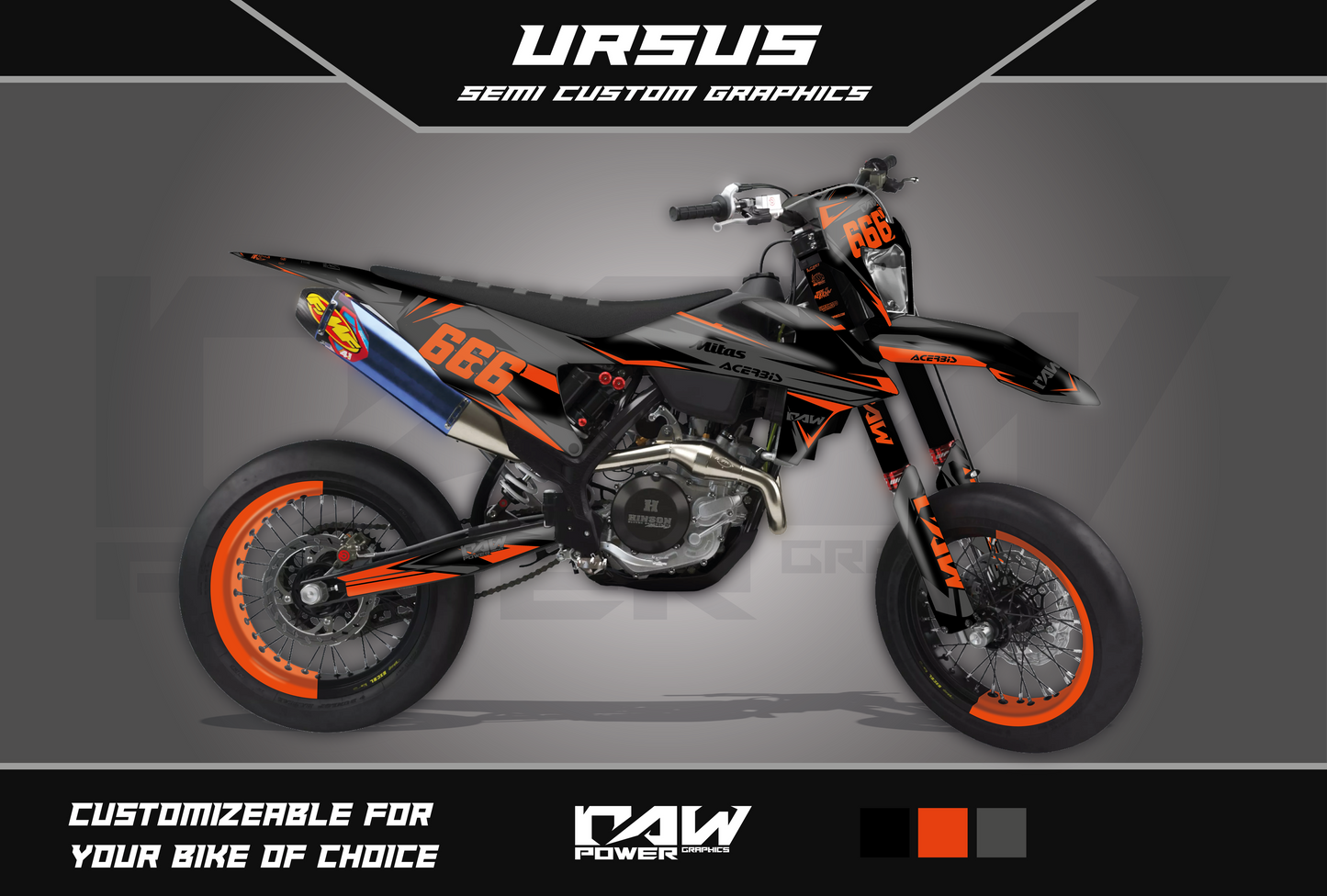 URSUS - Semi-custom graphics kit