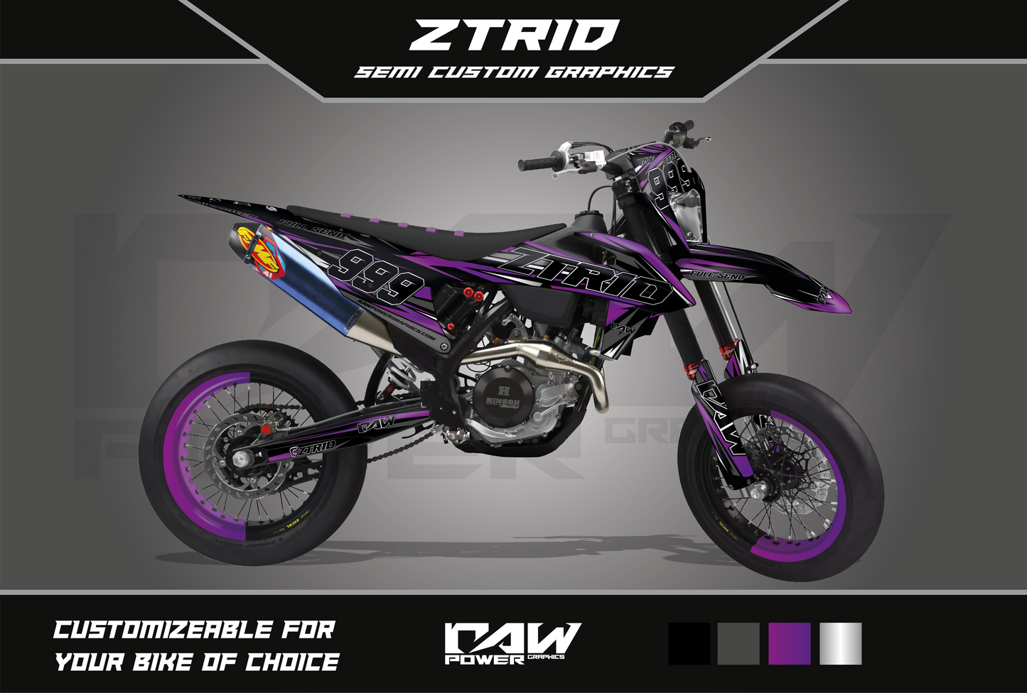 ZTRID - Semi-custom graphics kit