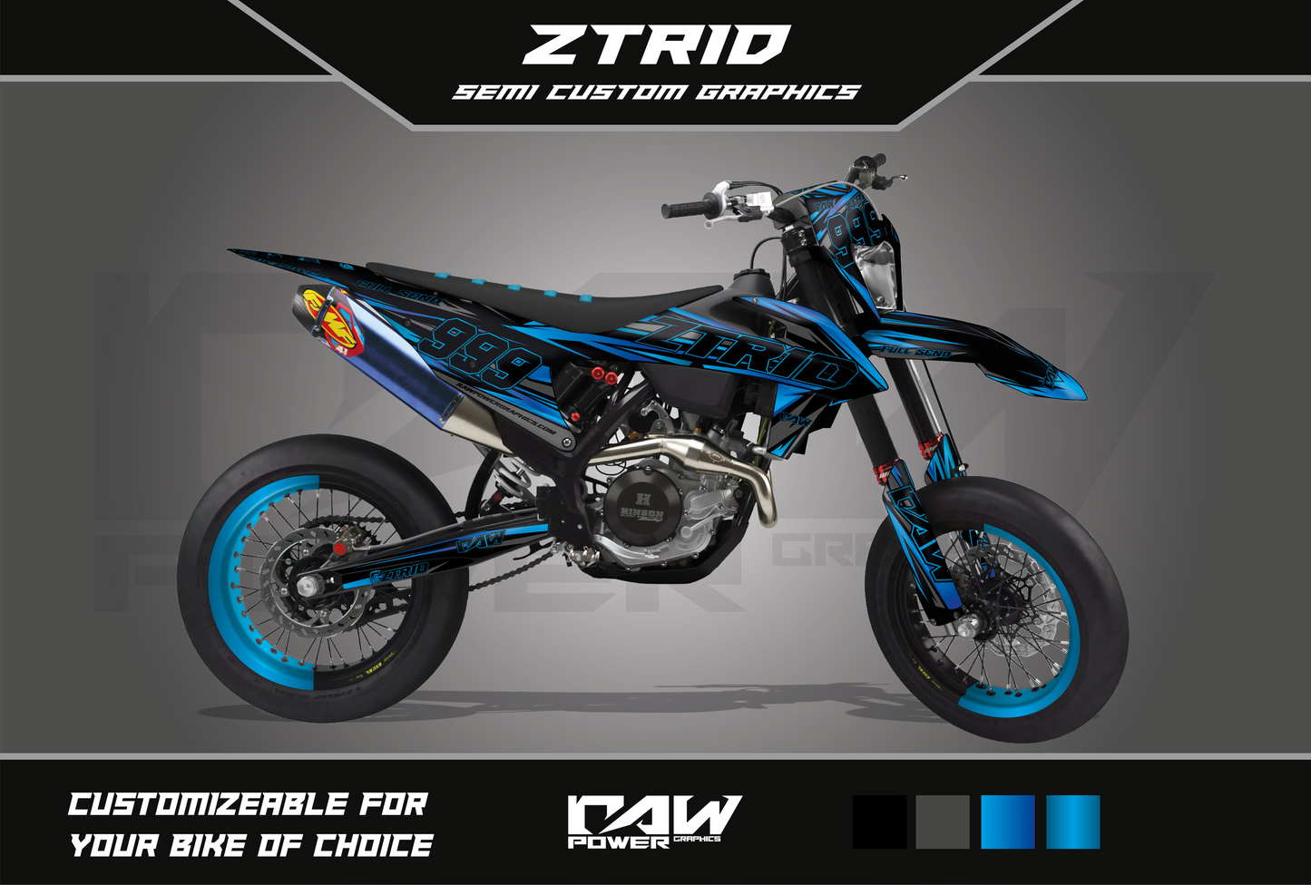 ZTRID - Semi-custom graphics kit