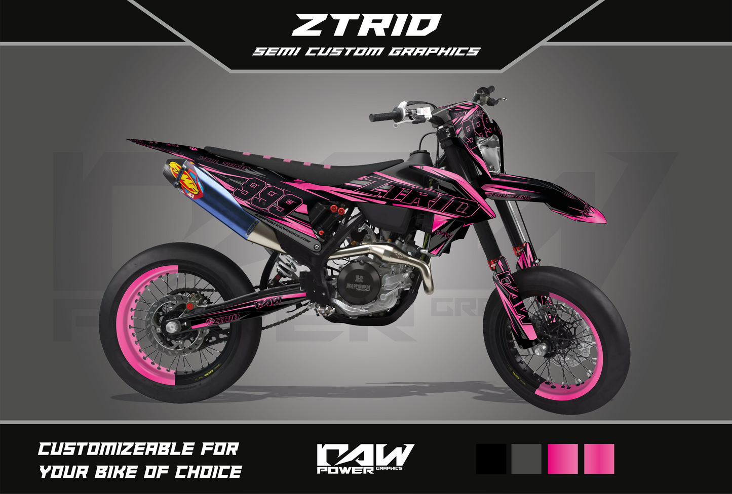 ZTRID - Semi-custom graphics kit