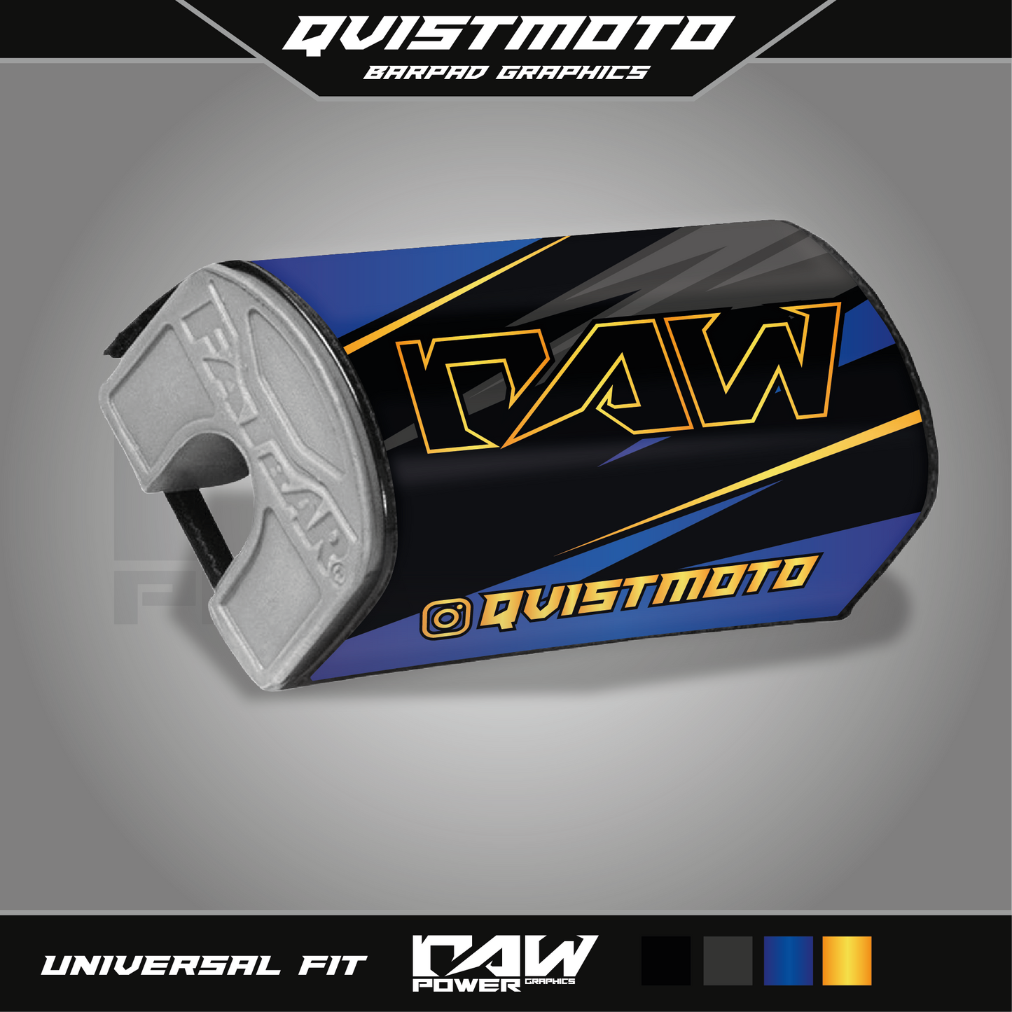 QVISTMOTO - BARPAD GRAPHICS