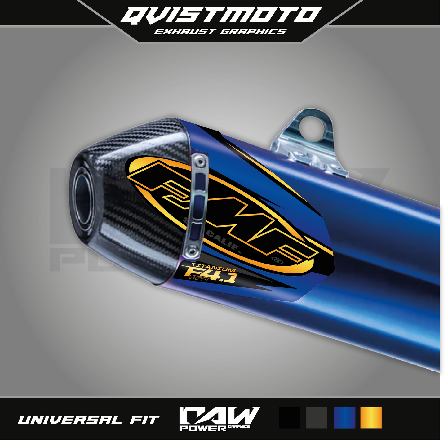 QVISTMOTO - EXHAUST GRAPHICS