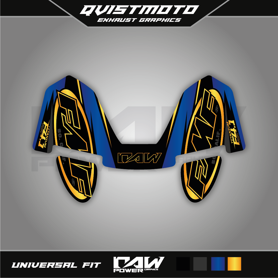 QVISTMOTO - EXHAUST GRAPHICS