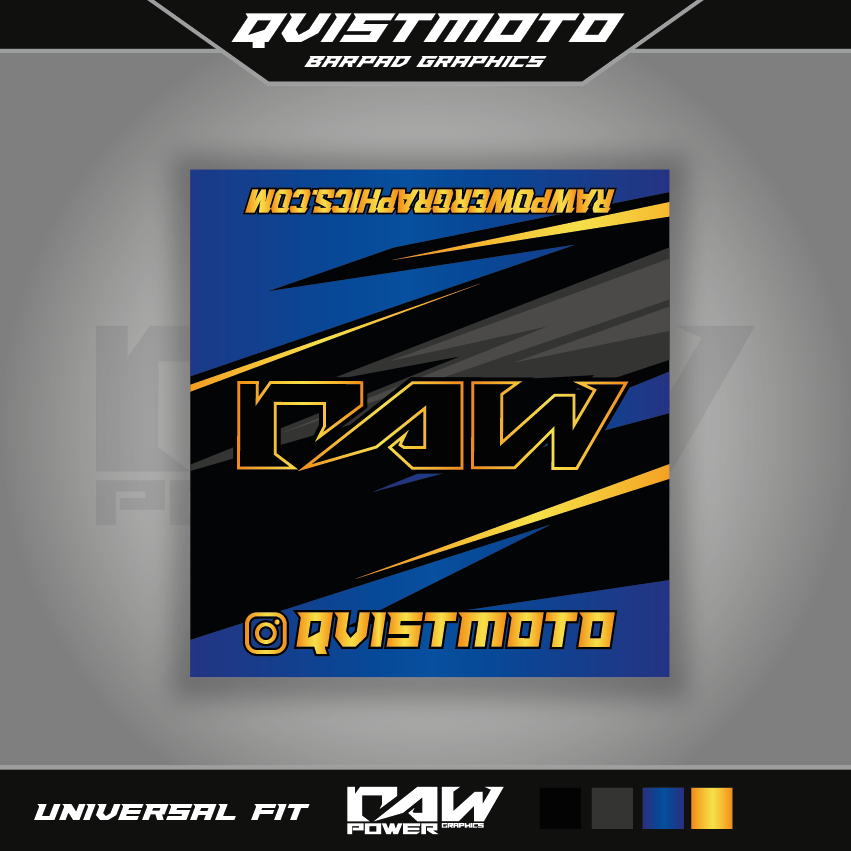 QVISTMOTO - BARPAD GRAPHICS