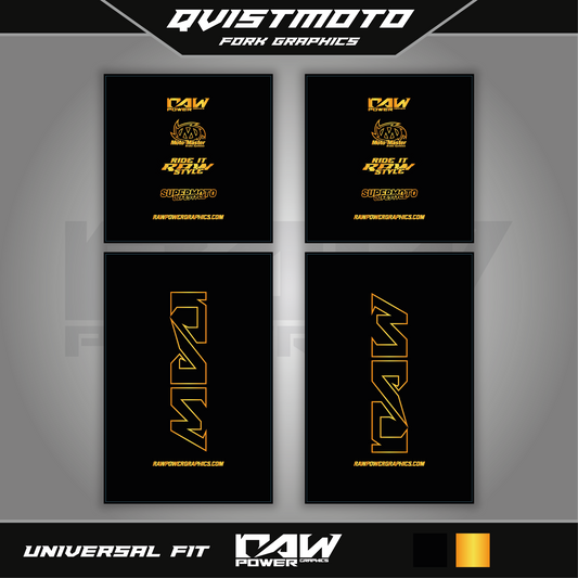 QVISTMOTO - Fork graphics kit