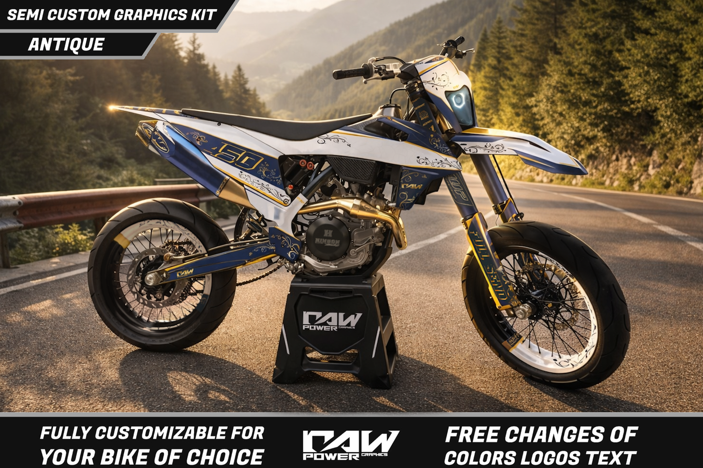 ANTIQUE - Semi-custom graphics kit