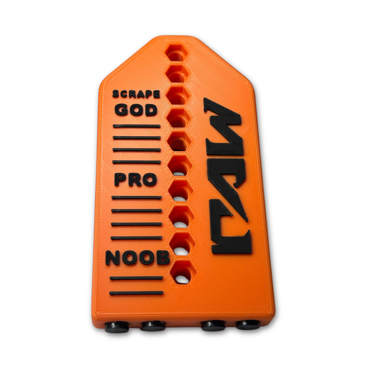 "BIG BOY" - TAIL SCRAPER (Orange/Black)