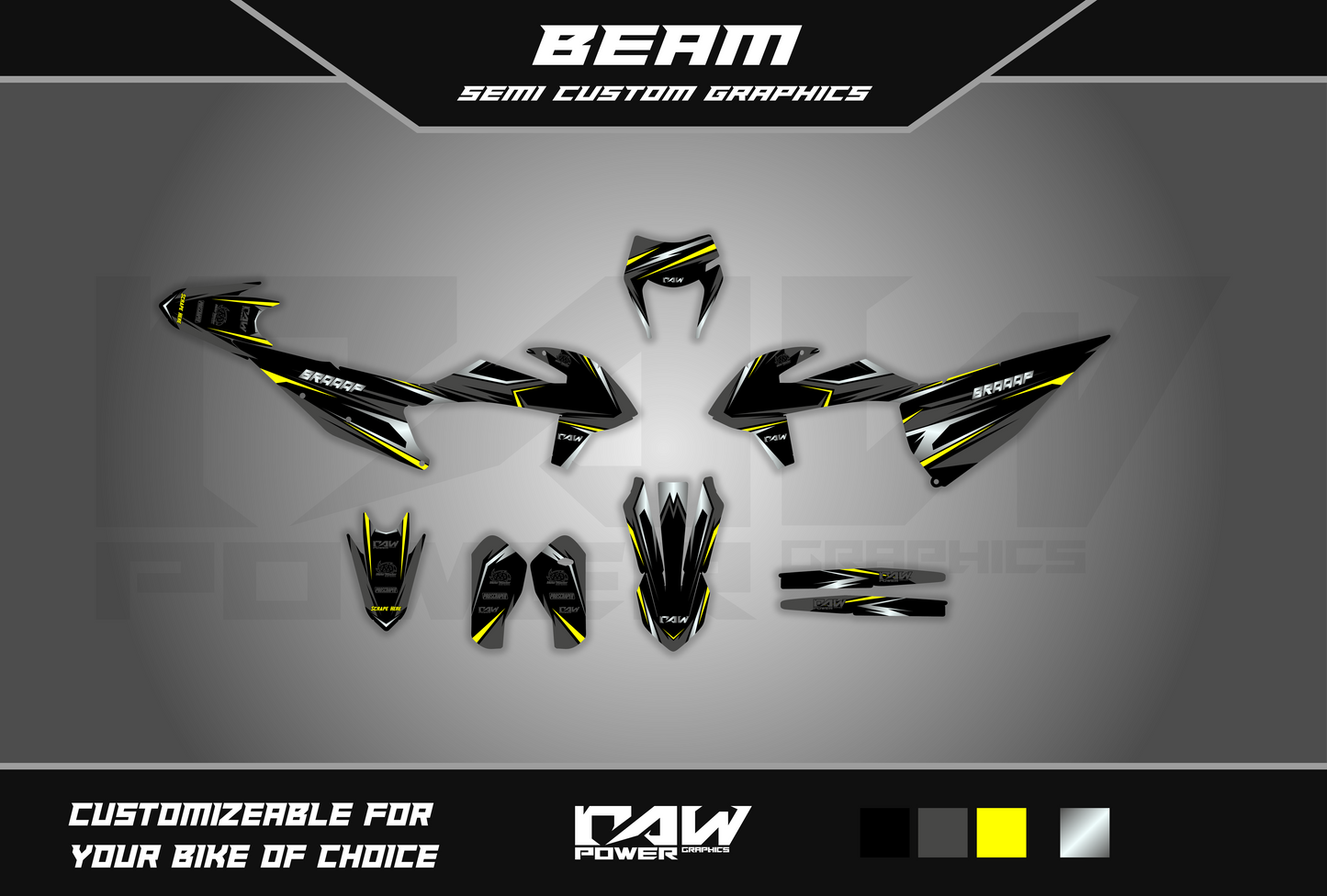 BEAM - Semi-custom graphics kit