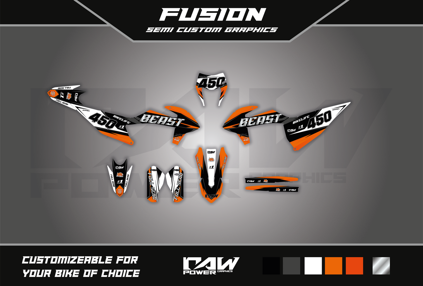 FUSION - Semi-custom graphics kit