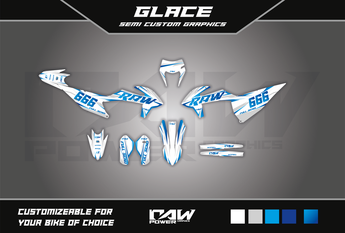 GLACE - Semi-custom graphics kit