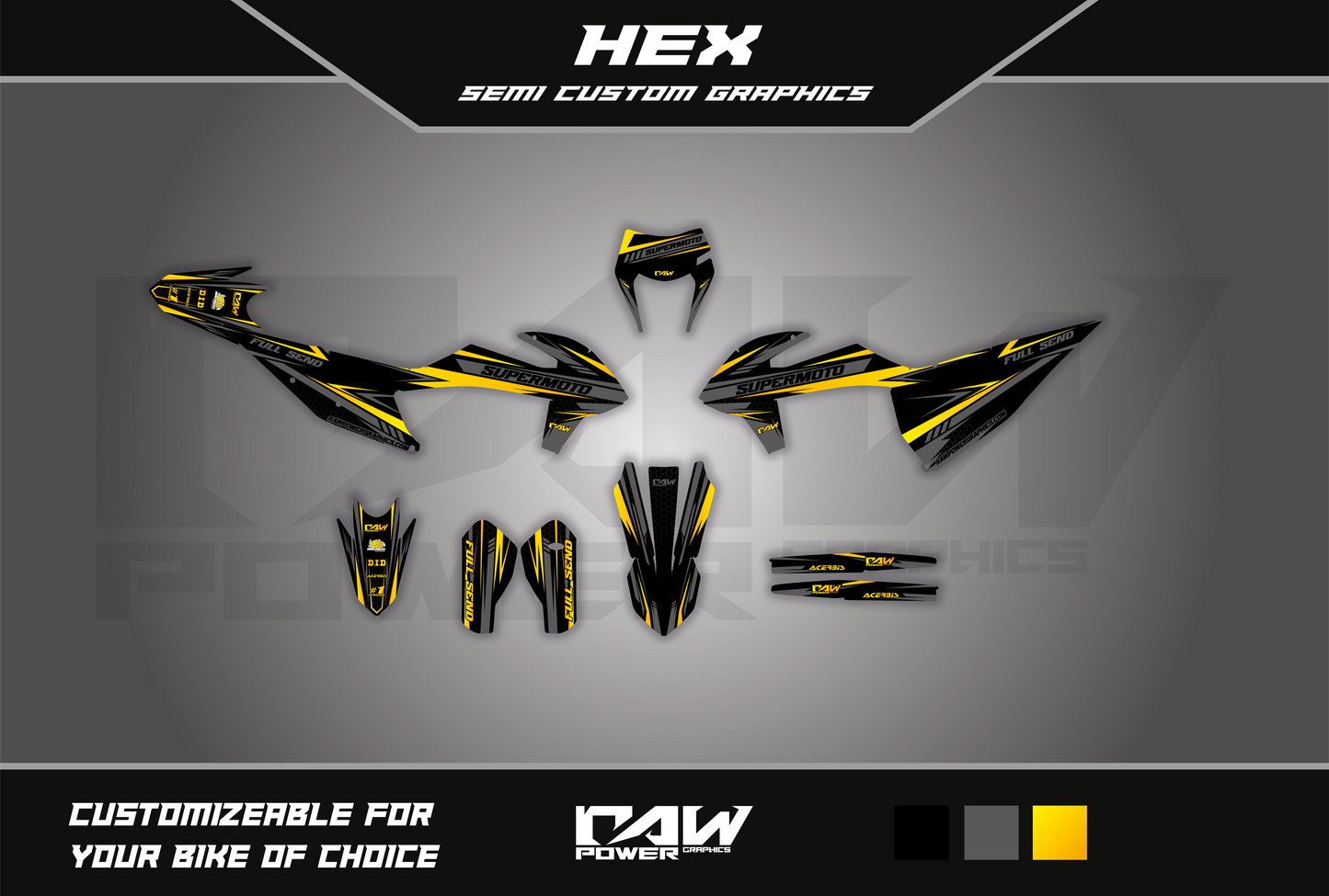 HEX - Semi-custom graphics kit