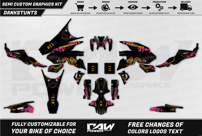 DANKSTUNTS - Semi-custom graphics kit