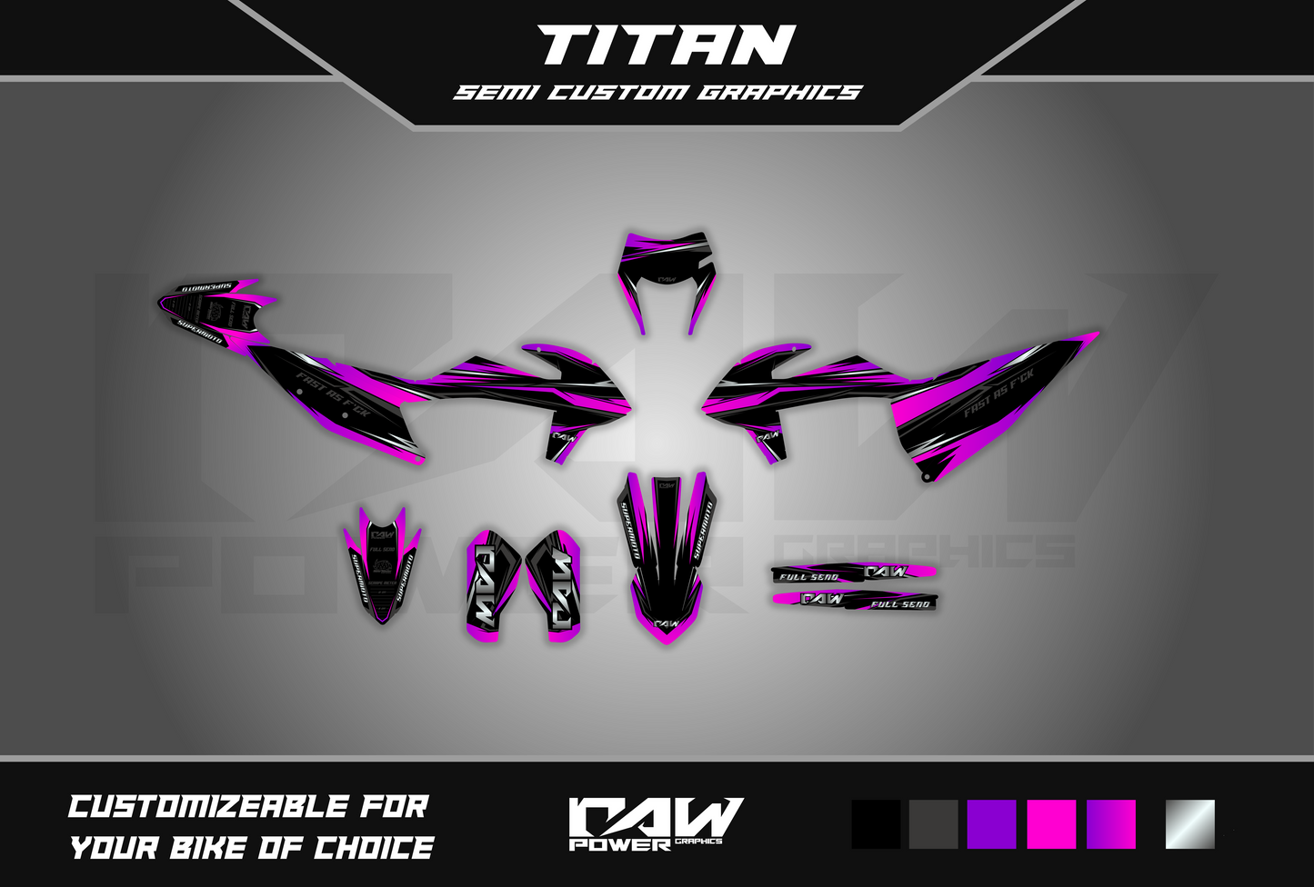 TITAN - Semi-custom graphics kit