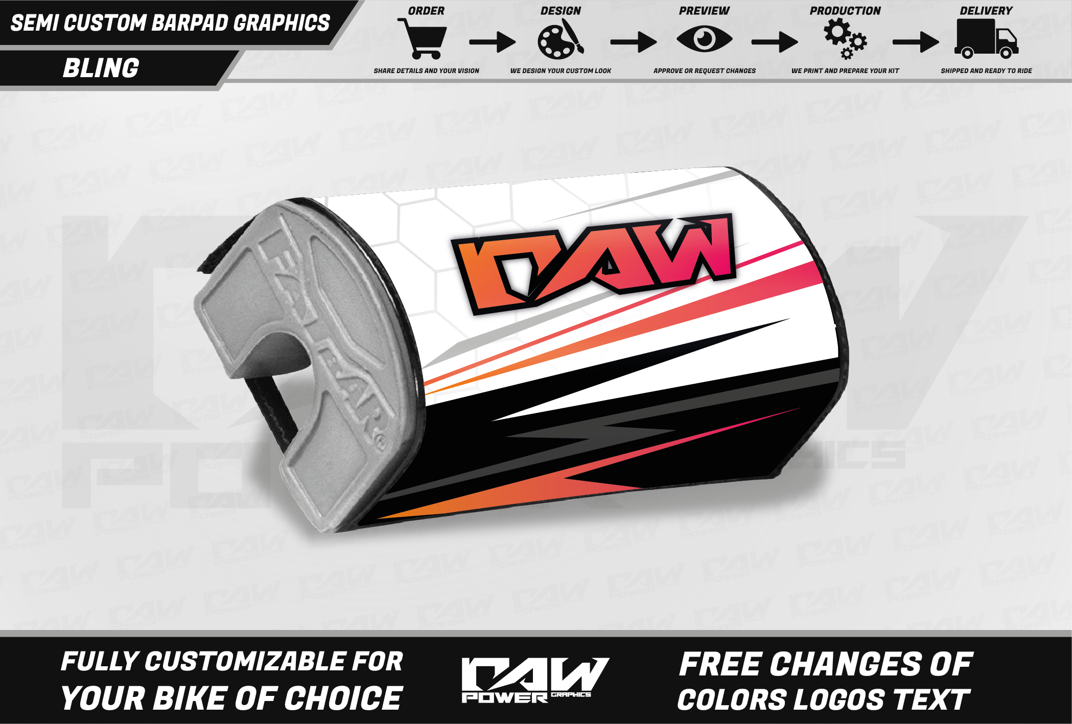 BLING - BARPAD GRAPHICS – raw power graphics