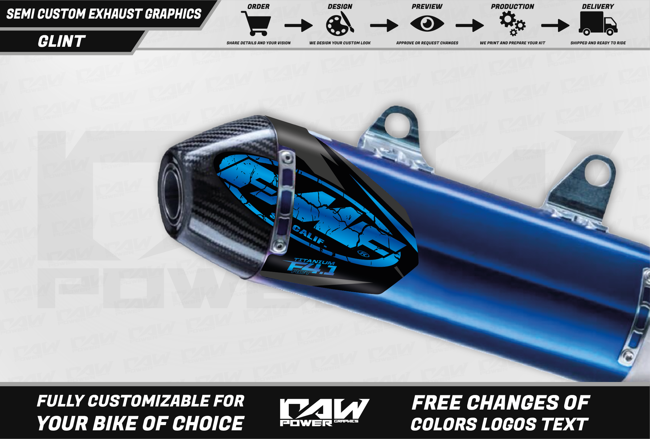 GLINT - EXHAUST GRAPHICS – raw power graphics