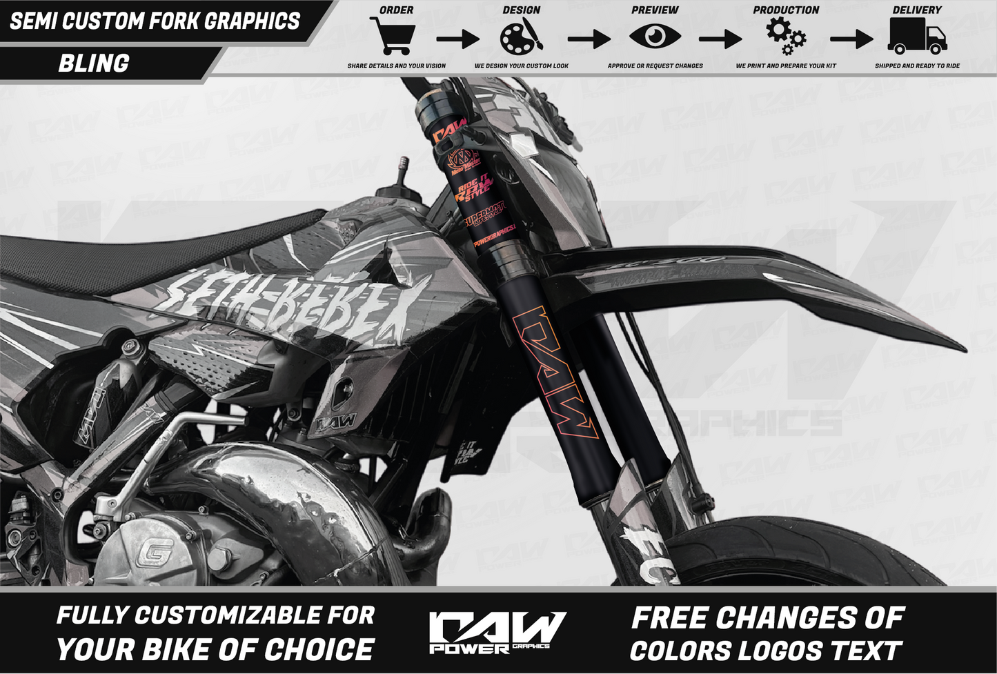 BLING - Fork graphics kit