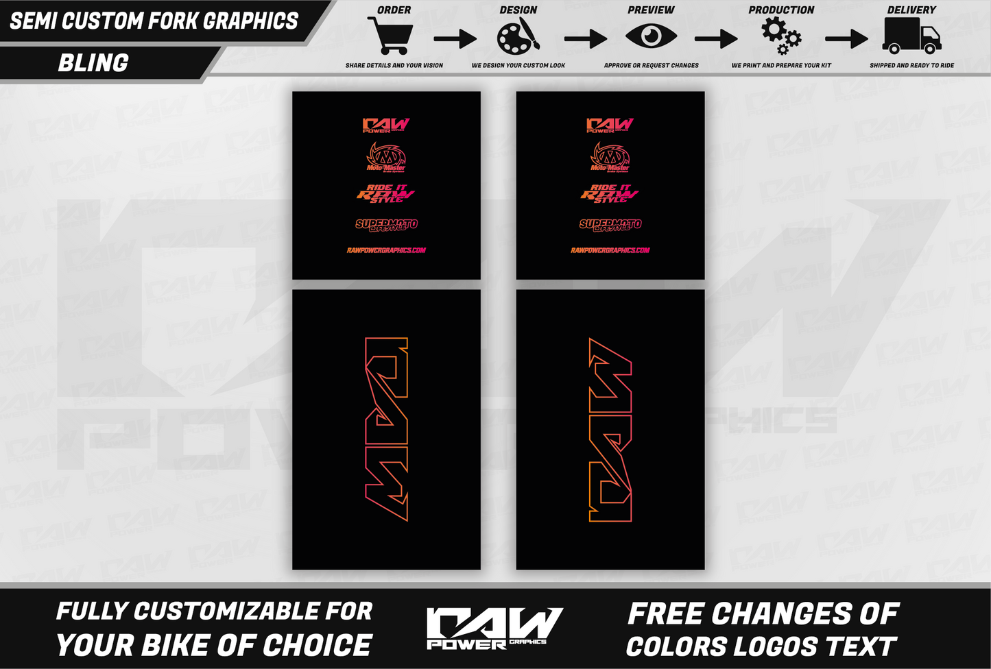 BLING - Fork graphics kit