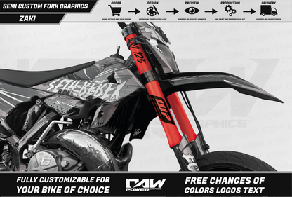 ZAKI - Fork graphics kit