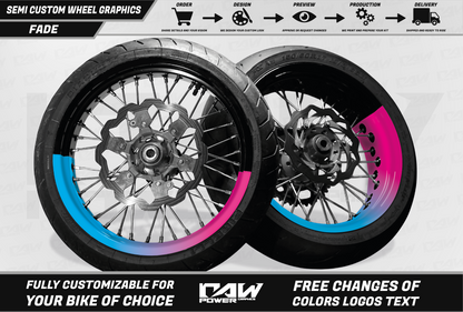 50/50 WHEEL GRAPHICS - FADE