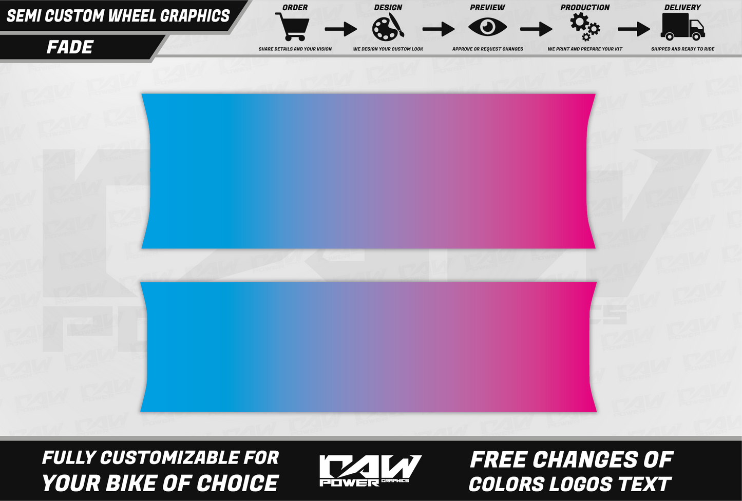 50/50 WHEEL GRAPHICS - FADE