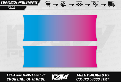 50/50 WHEEL GRAPHICS - FADE