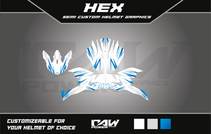 HEX - Semi-custom helmet graphics