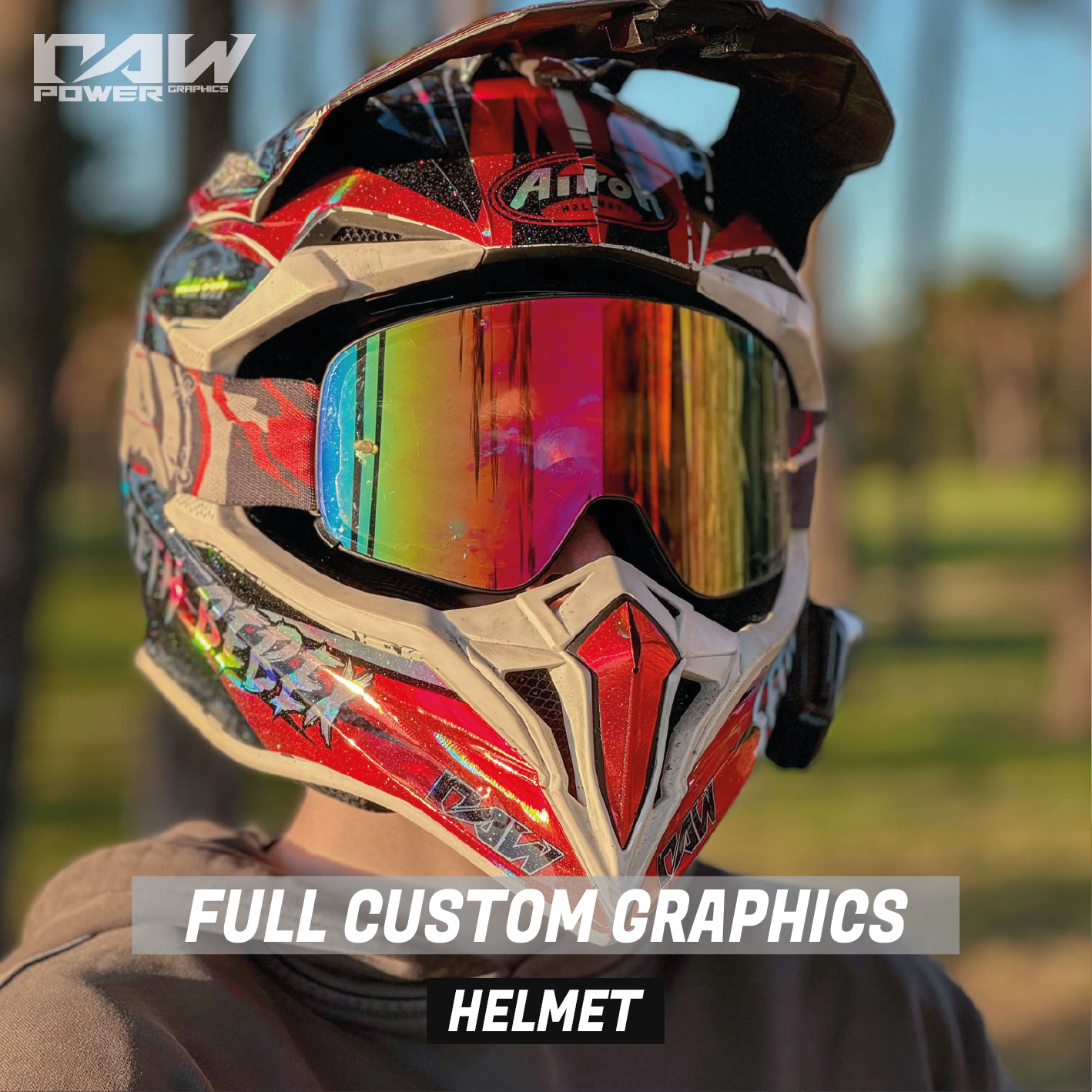 Full Custom Helmet Graphics for All Helmets – raw power graphics Full Custom Helmet Graphics for All Helmets – raw power graphics
