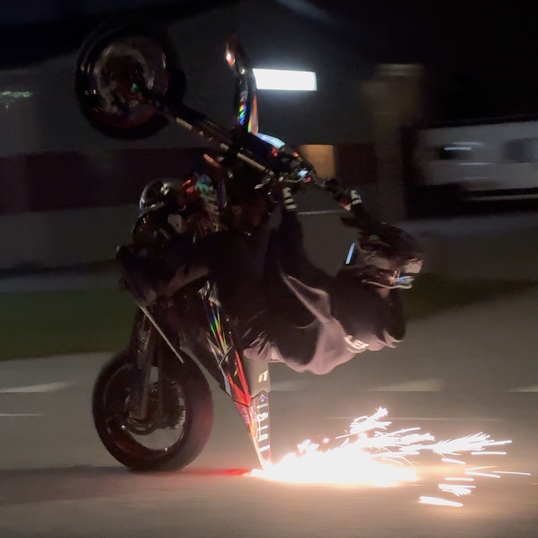 Raw Power Graphics Tail Scraper In Action